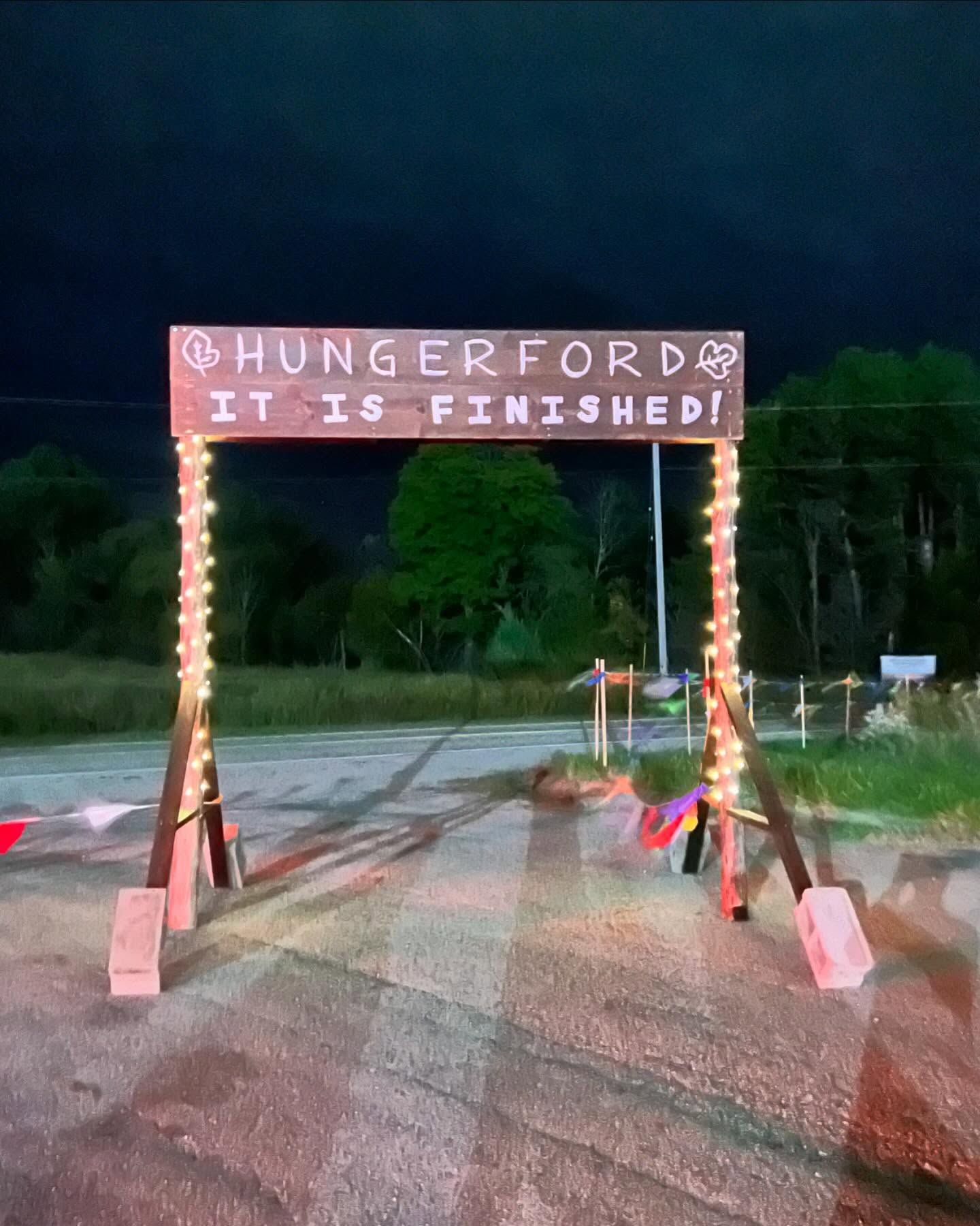 Hungerford finishers